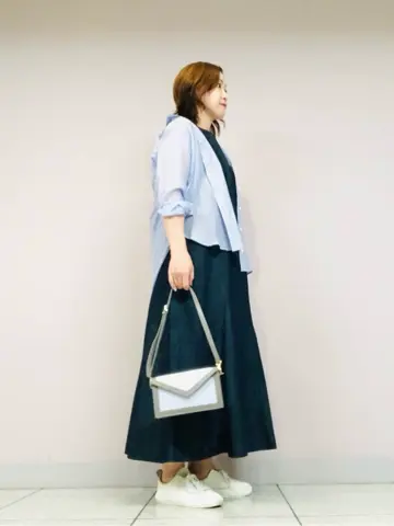 自由区 上島 コーディネート画像