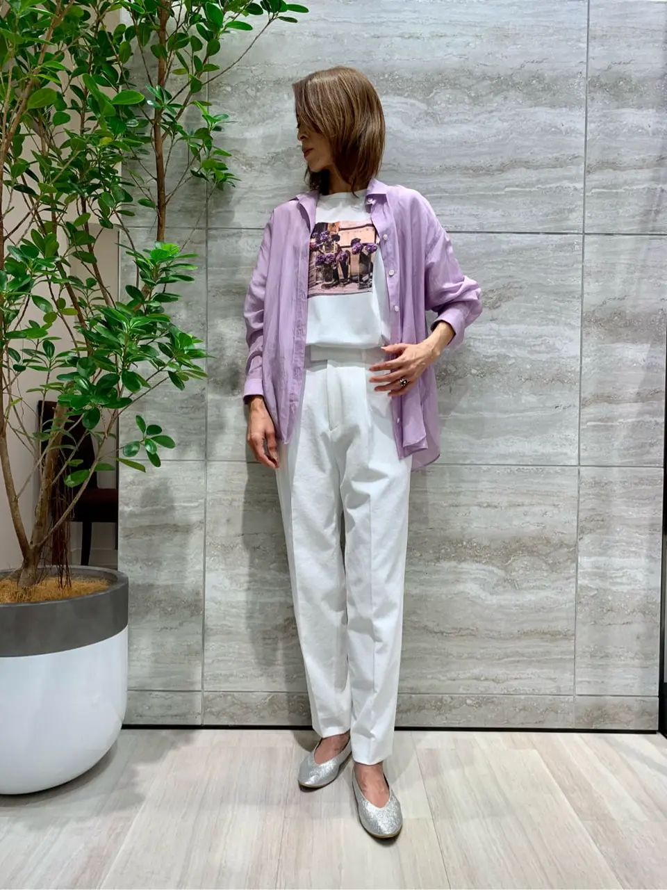 自由区 Ishii コーディネート画像