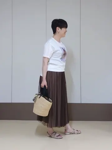 自由区 田中 コーディネート画像