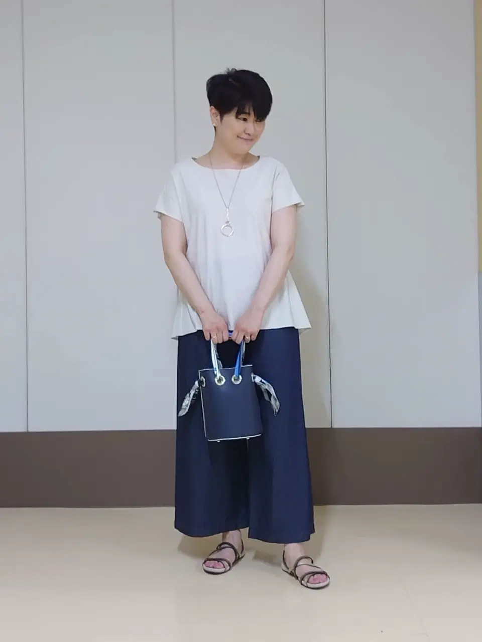 自由区 田中 コーディネート画像