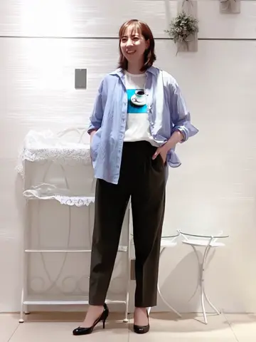 自由区 丸尾 コーディネート画像