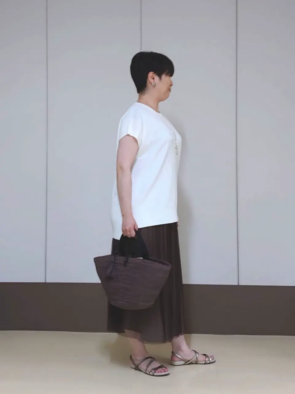 自由区 田中 コーディネート画像