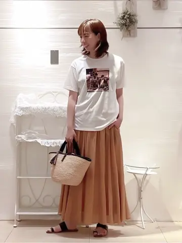 自由区 丸尾 コーディネート画像