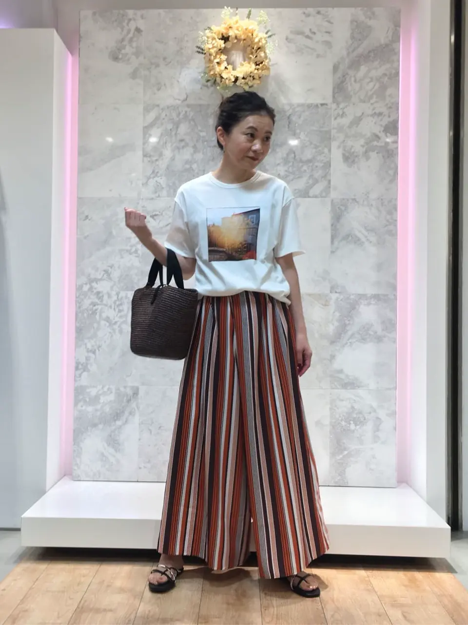 自由区 大平原 コーディネート画像