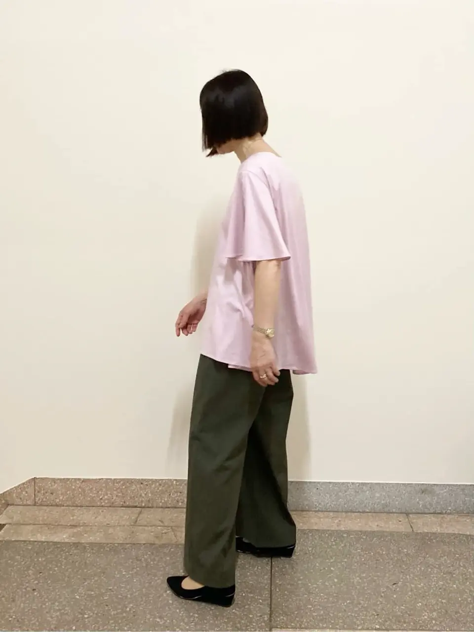 自由区 阿部 コーディネート画像