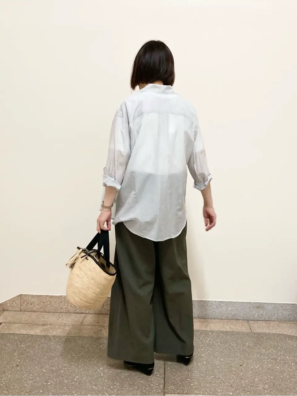 自由区 阿部 コーディネート画像