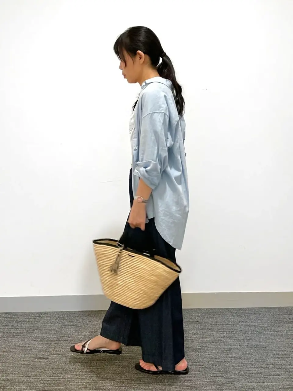 自由区 大川 コーディネート画像