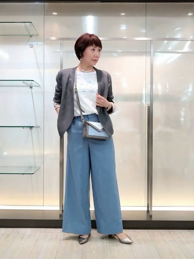 自由区 鶴田 コーディネート画像