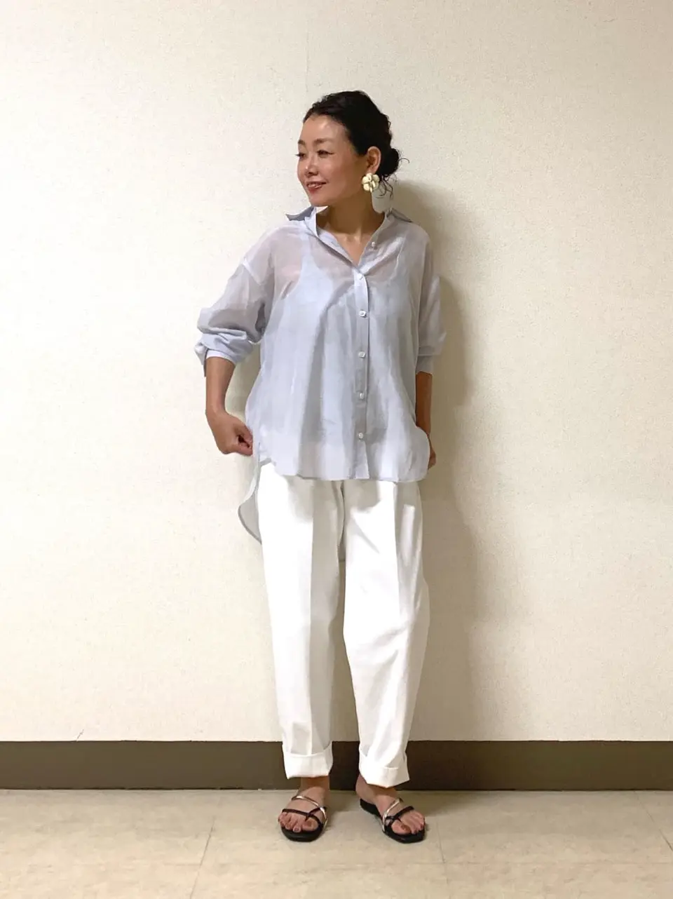 自由区 坂本 コーディネート画像