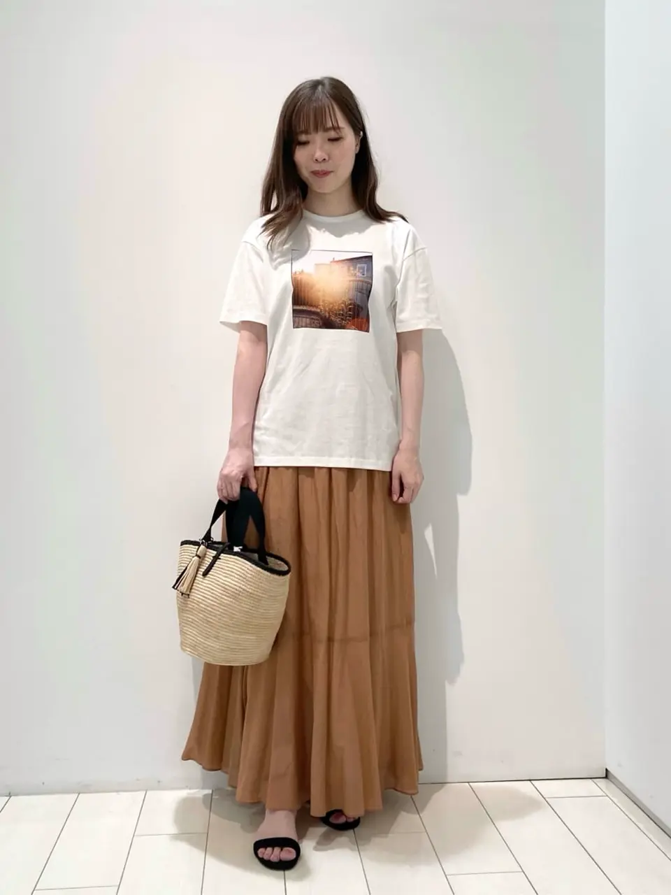  檀 コーディネート画像