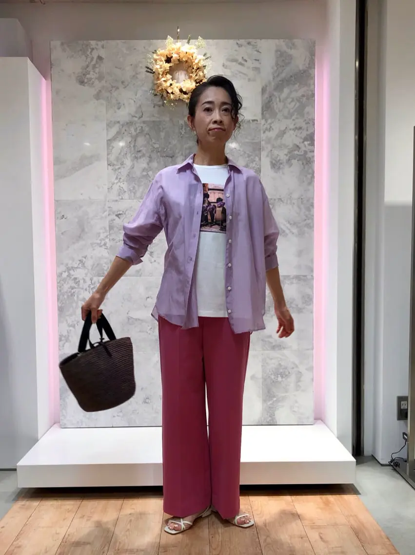 自由区 中尾 コーディネート画像