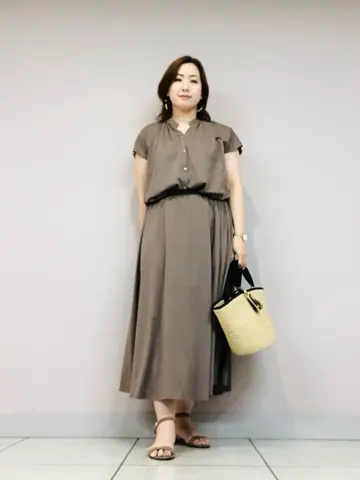 自由区 上島 コーディネート画像