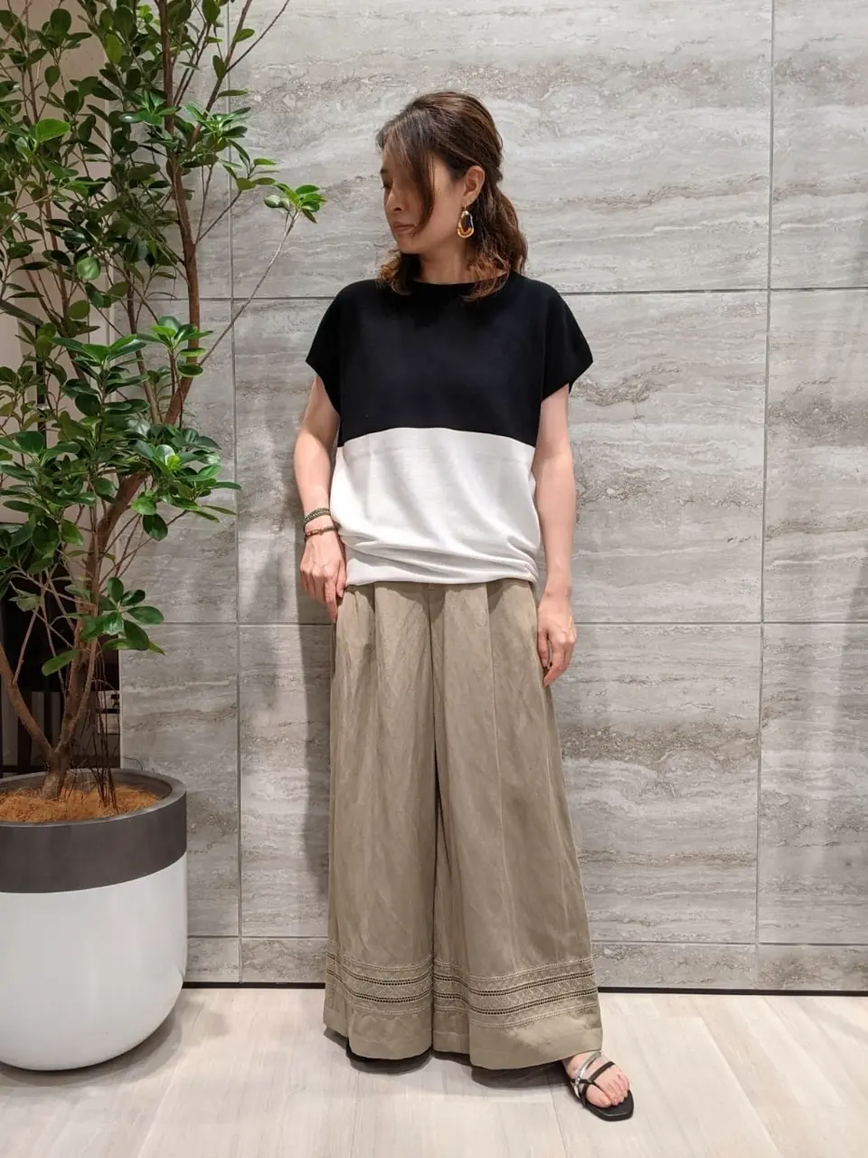 自由区 Nakai コーディネート画像