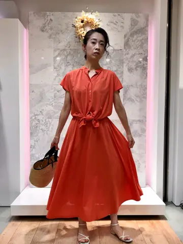 自由区 中尾 コーディネート画像