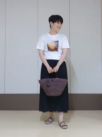 自由区 田中 コーディネート画像