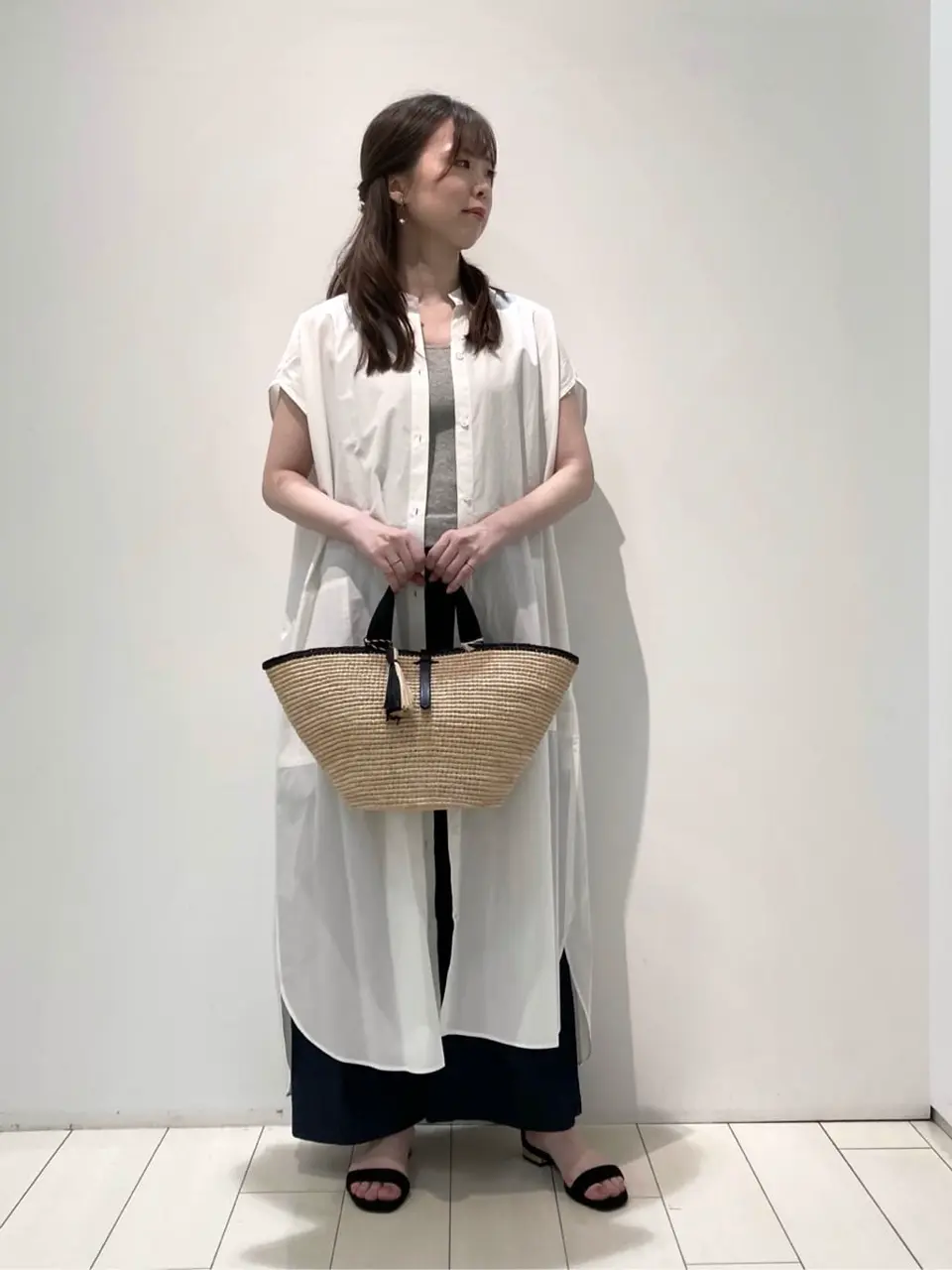  檀 コーディネート画像