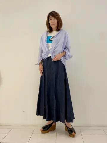 自由区 KAZU コーディネート画像