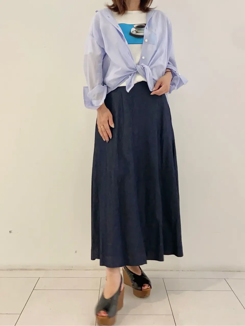 自由区 KAZU コーディネート画像