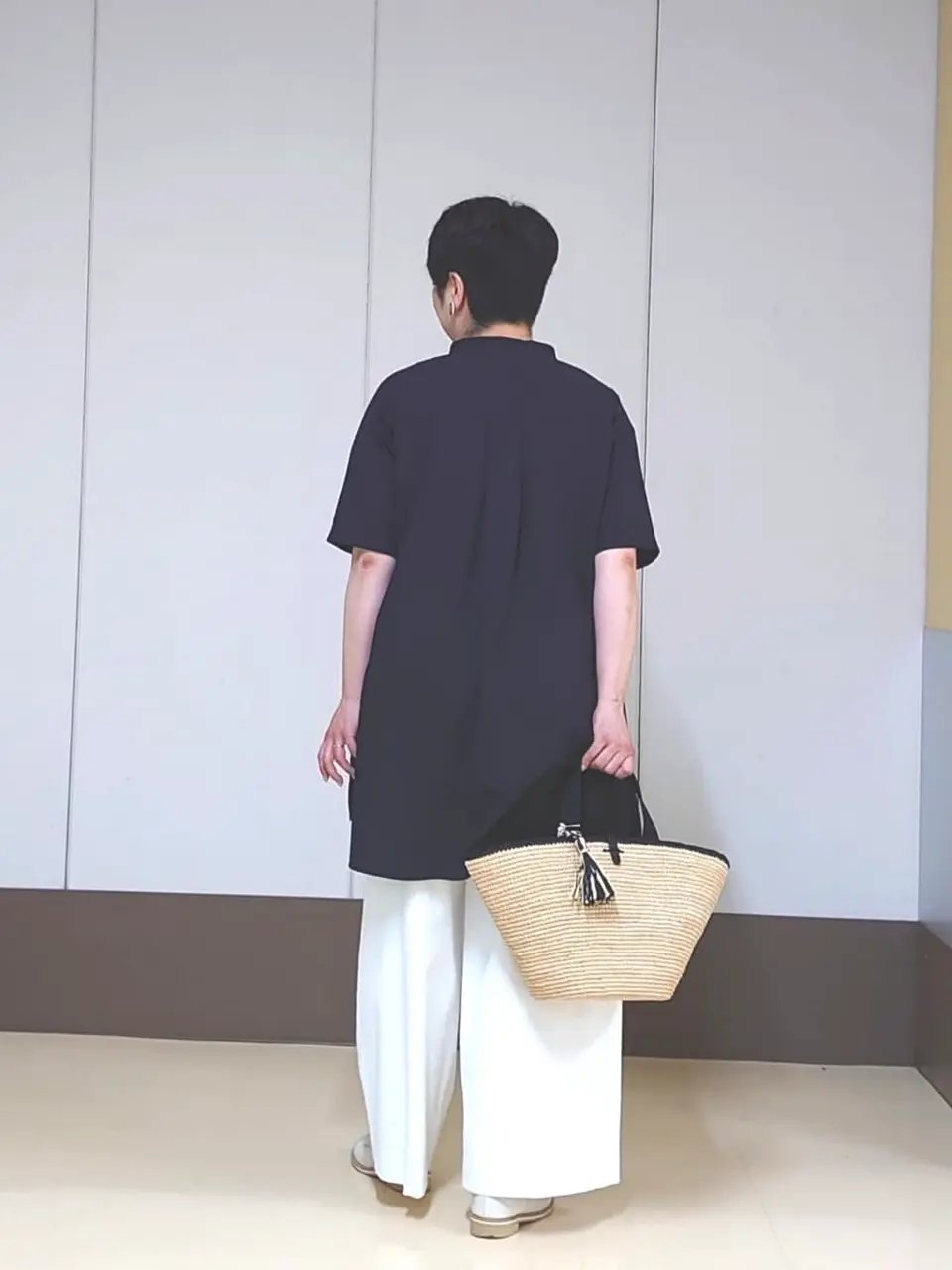 自由区 田中 コーディネート画像