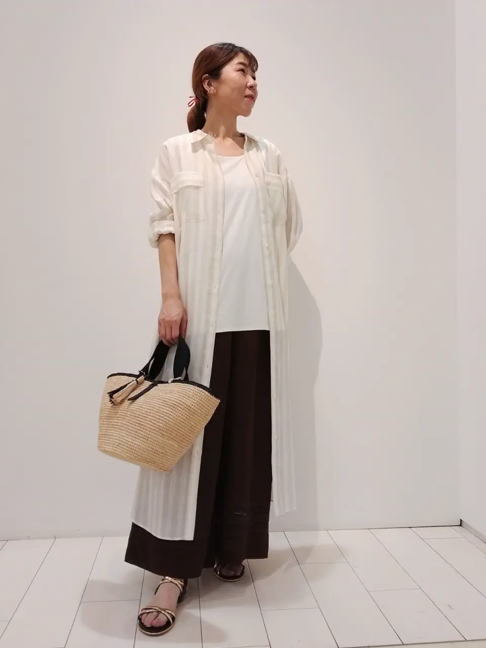 自由区 木場 コーディネート画像