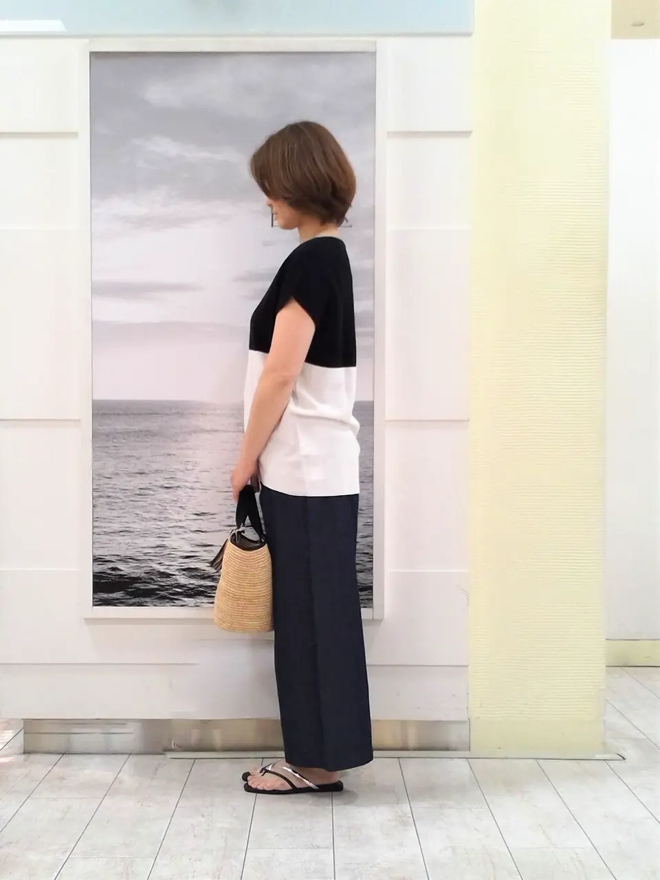 自由区 中鉢 コーディネート画像