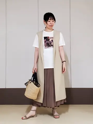 自由区 田辺 コーディネート画像