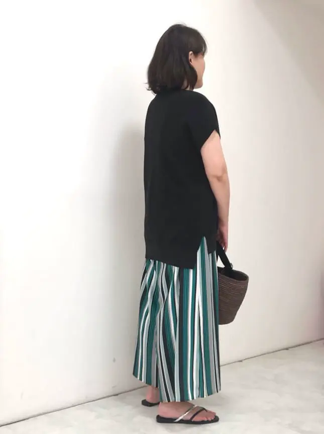 自由区 大野 コーディネート画像