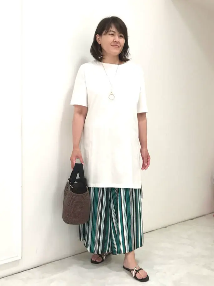 自由区 大野 コーディネート画像