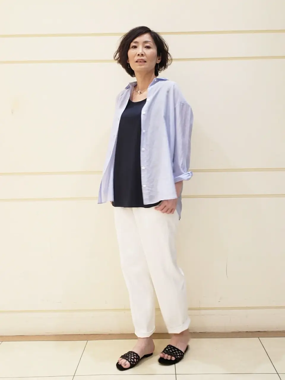 自由区 maruri コーディネート画像