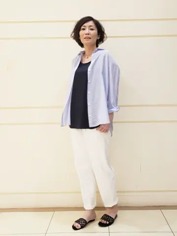 自由区 maruri コーディネート画像