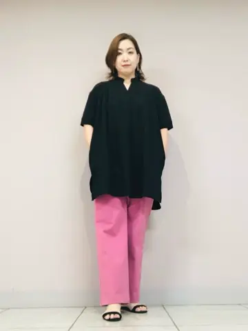 自由区 上島 コーディネート画像