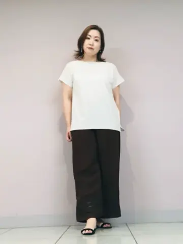 自由区 上島 コーディネート画像