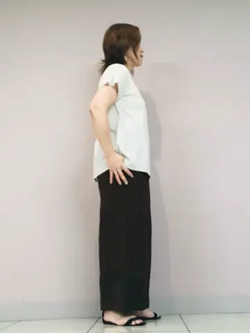 自由区 上島 コーディネート画像