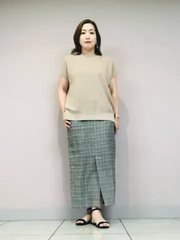 自由区 上島 コーディネート画像