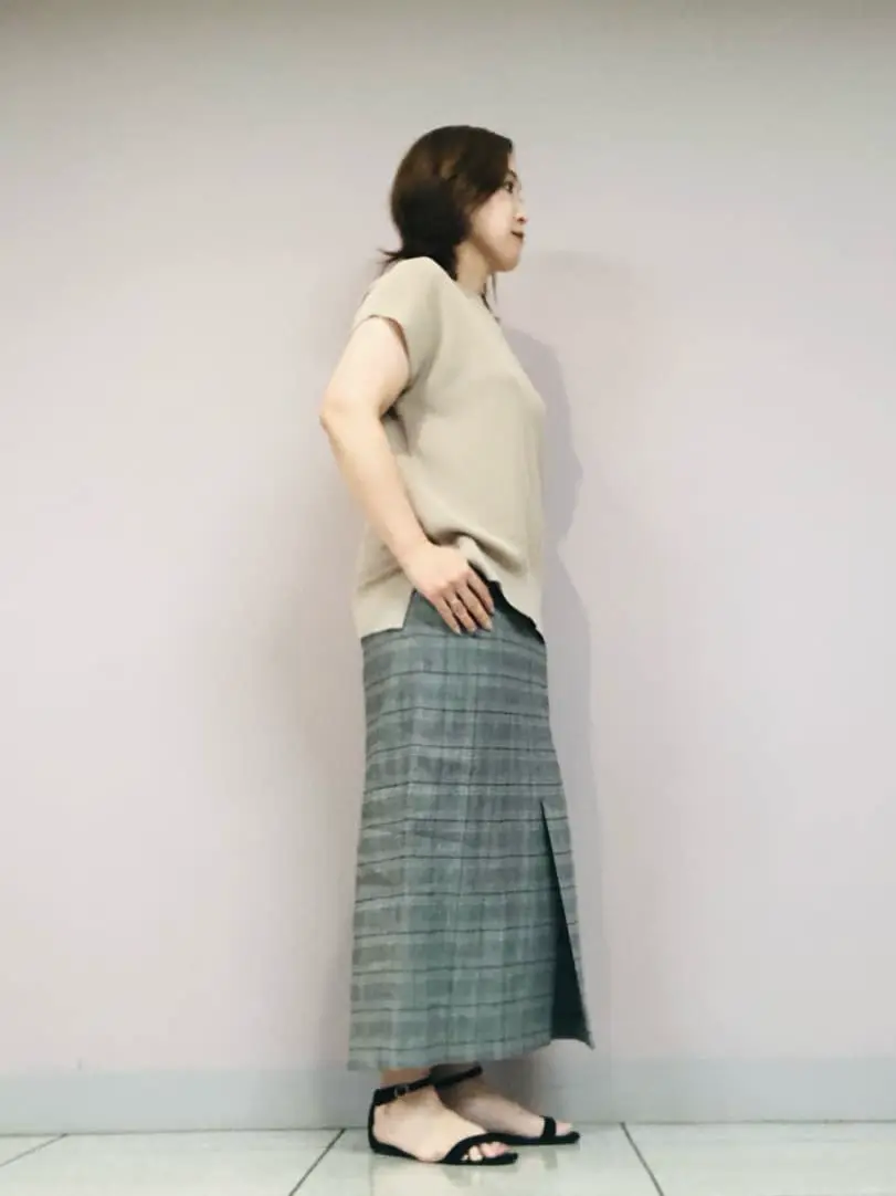 自由区 上島 コーディネート画像