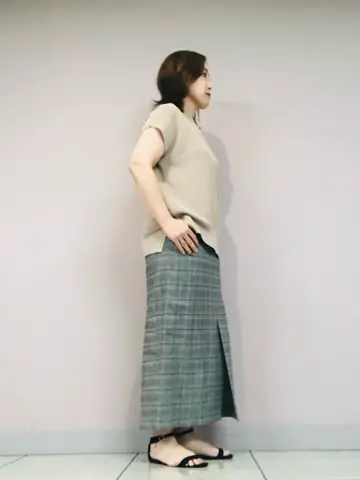 自由区 上島 コーディネート画像