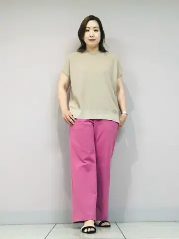 自由区 上島 コーディネート画像