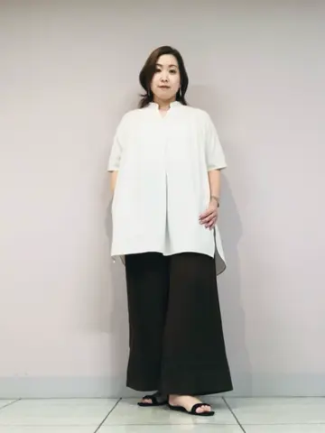 自由区 上島 コーディネート画像