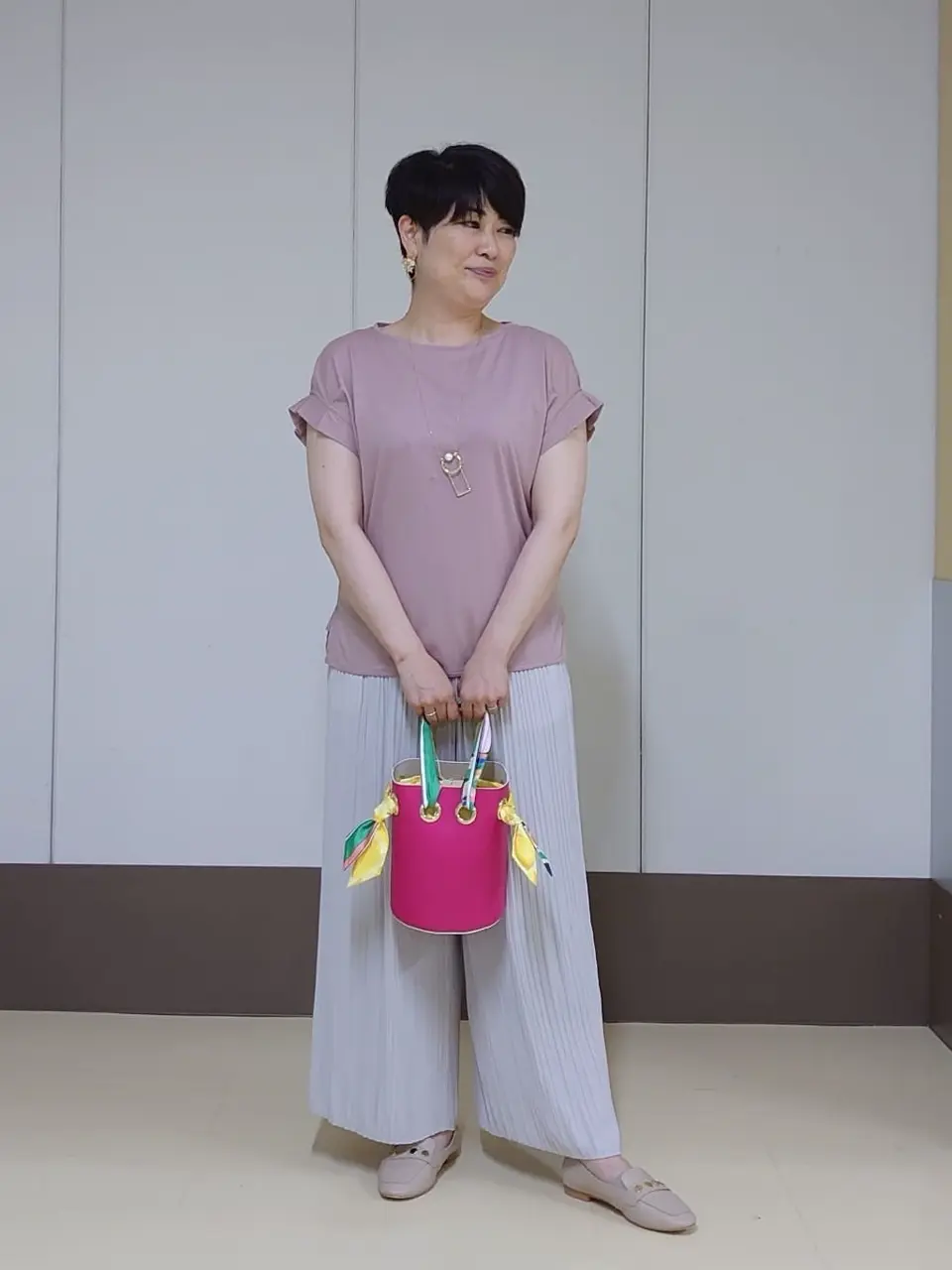 自由区 田中 コーディネート画像