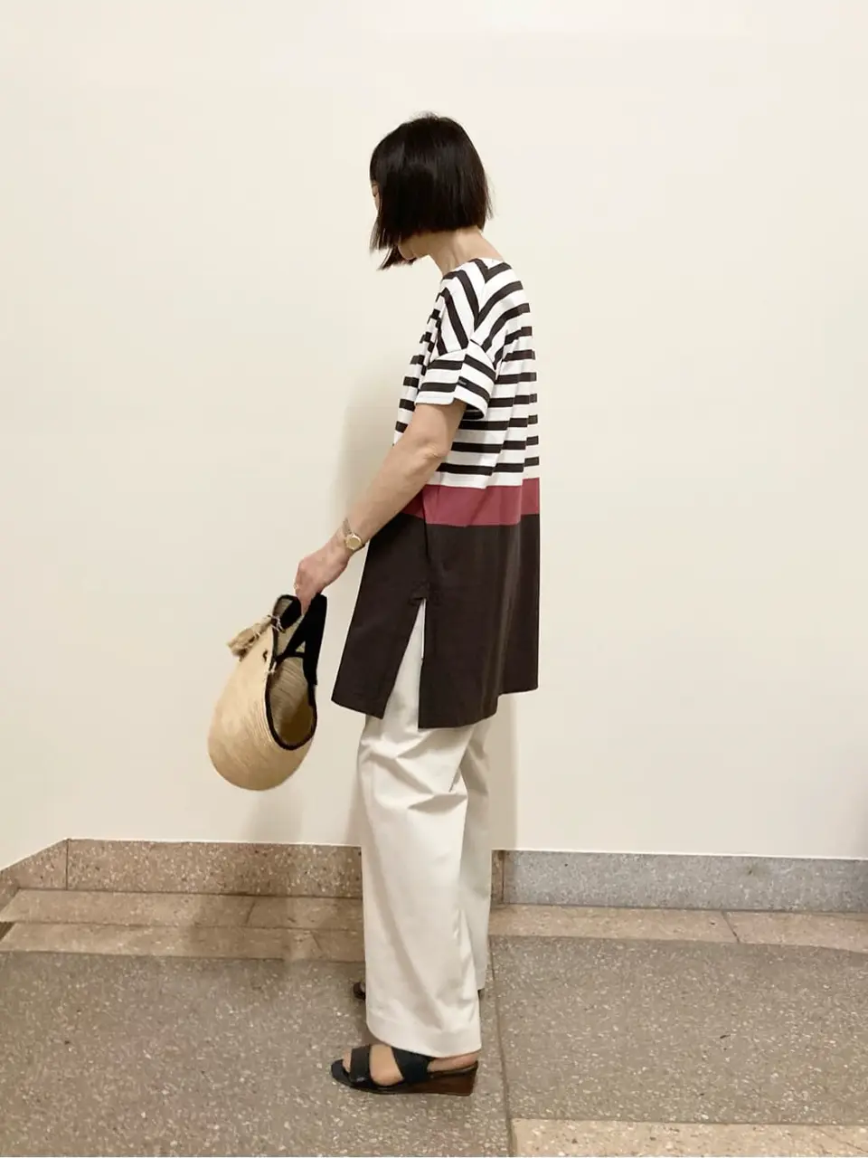 自由区 阿部 コーディネート画像