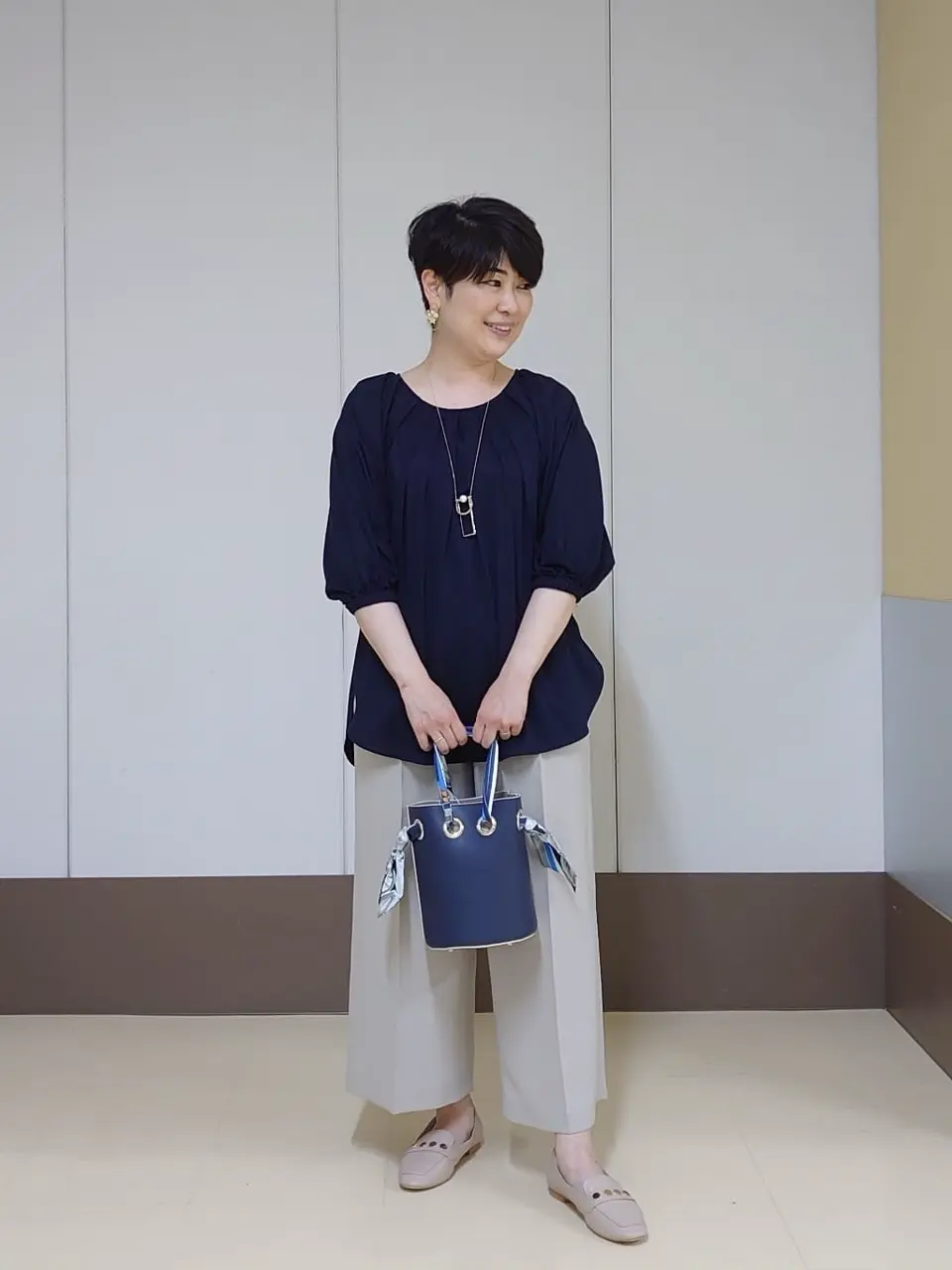 自由区 田中 コーディネート画像