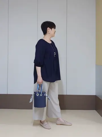 自由区 田中 コーディネート画像