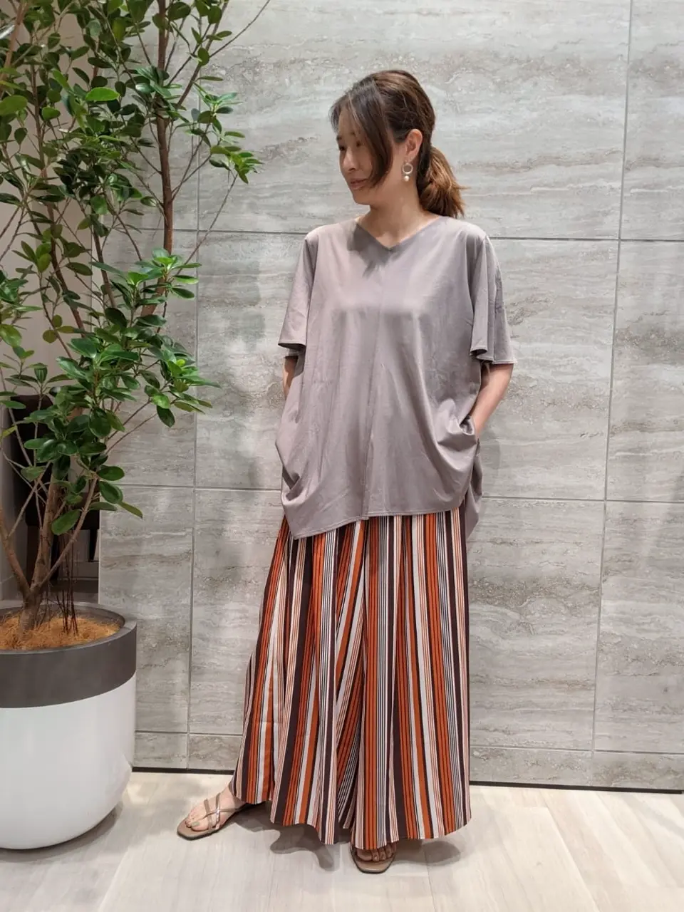 自由区 Nakai コーディネート画像