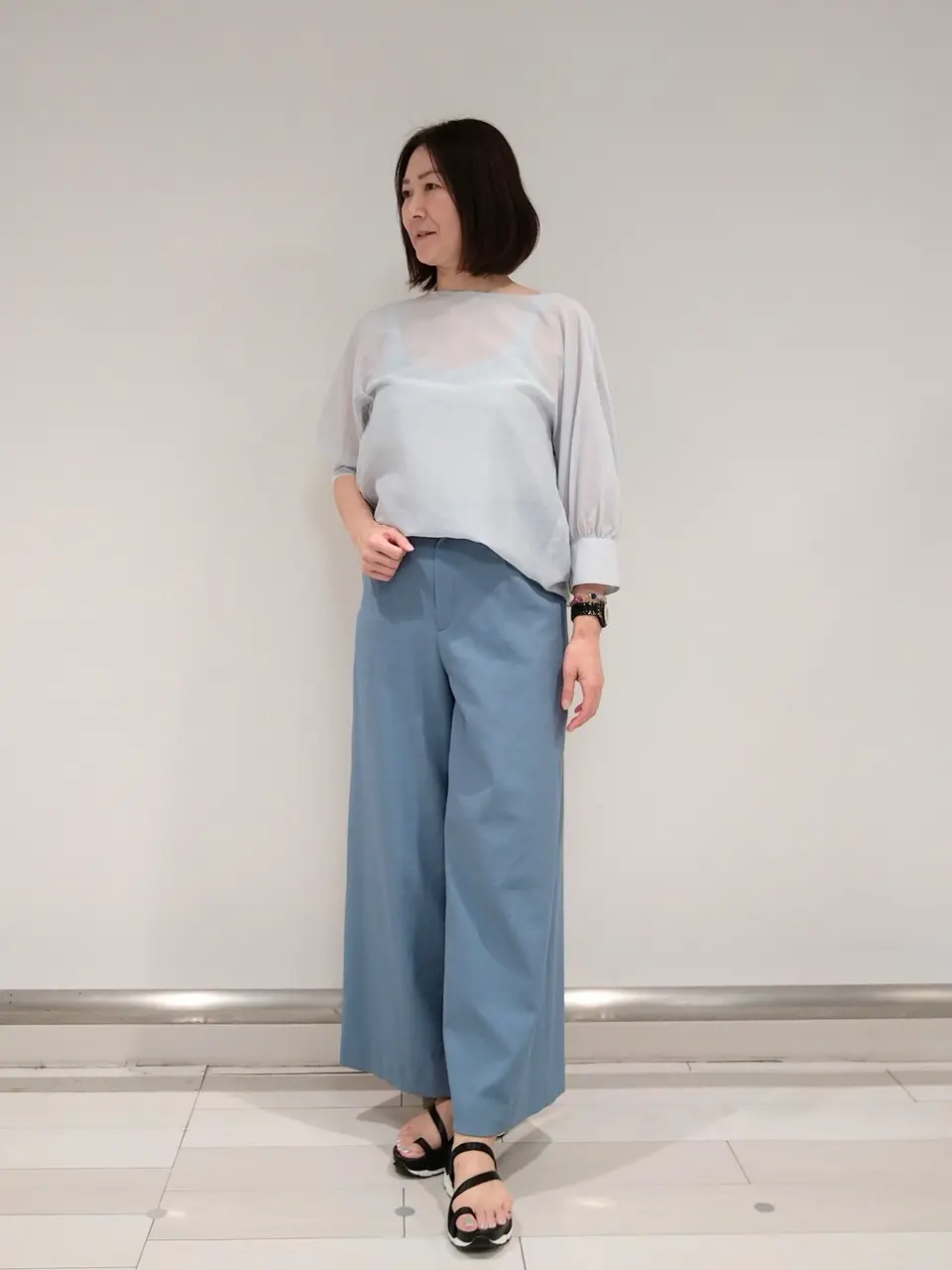 自由区 奥山 コーディネート画像