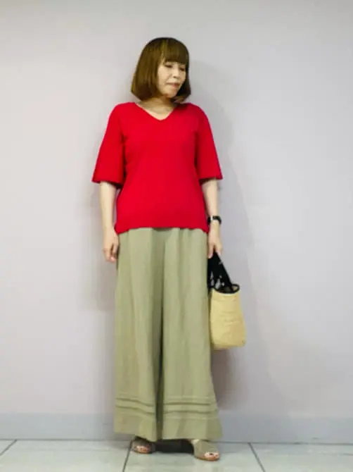 自由区 早川 コーディネート画像