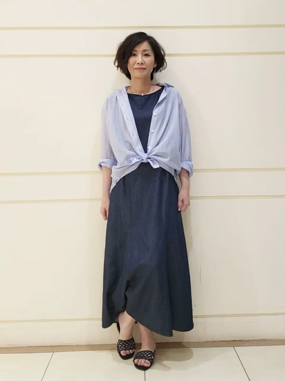 自由区 maruri コーディネート画像