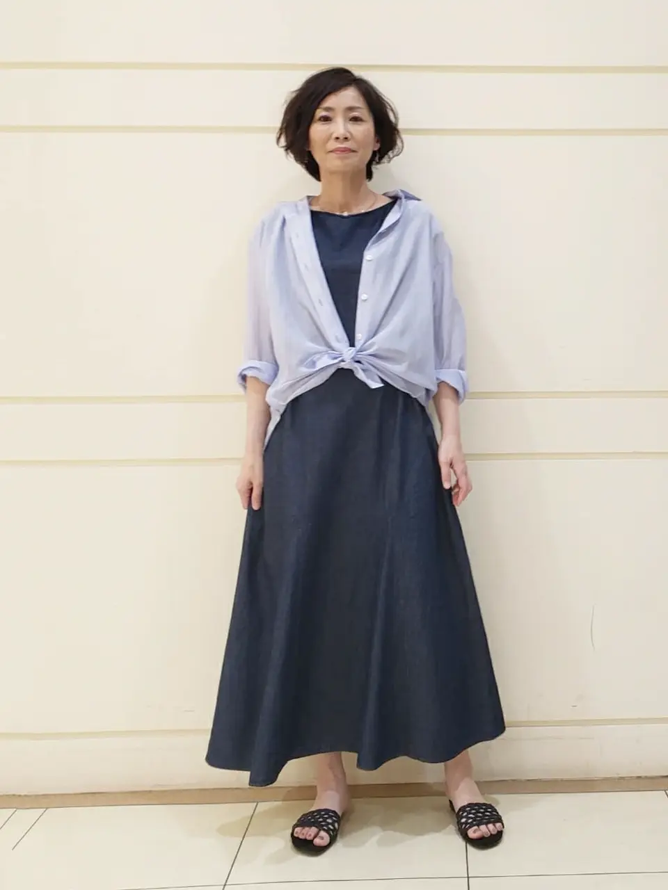 自由区 maruri コーディネート画像