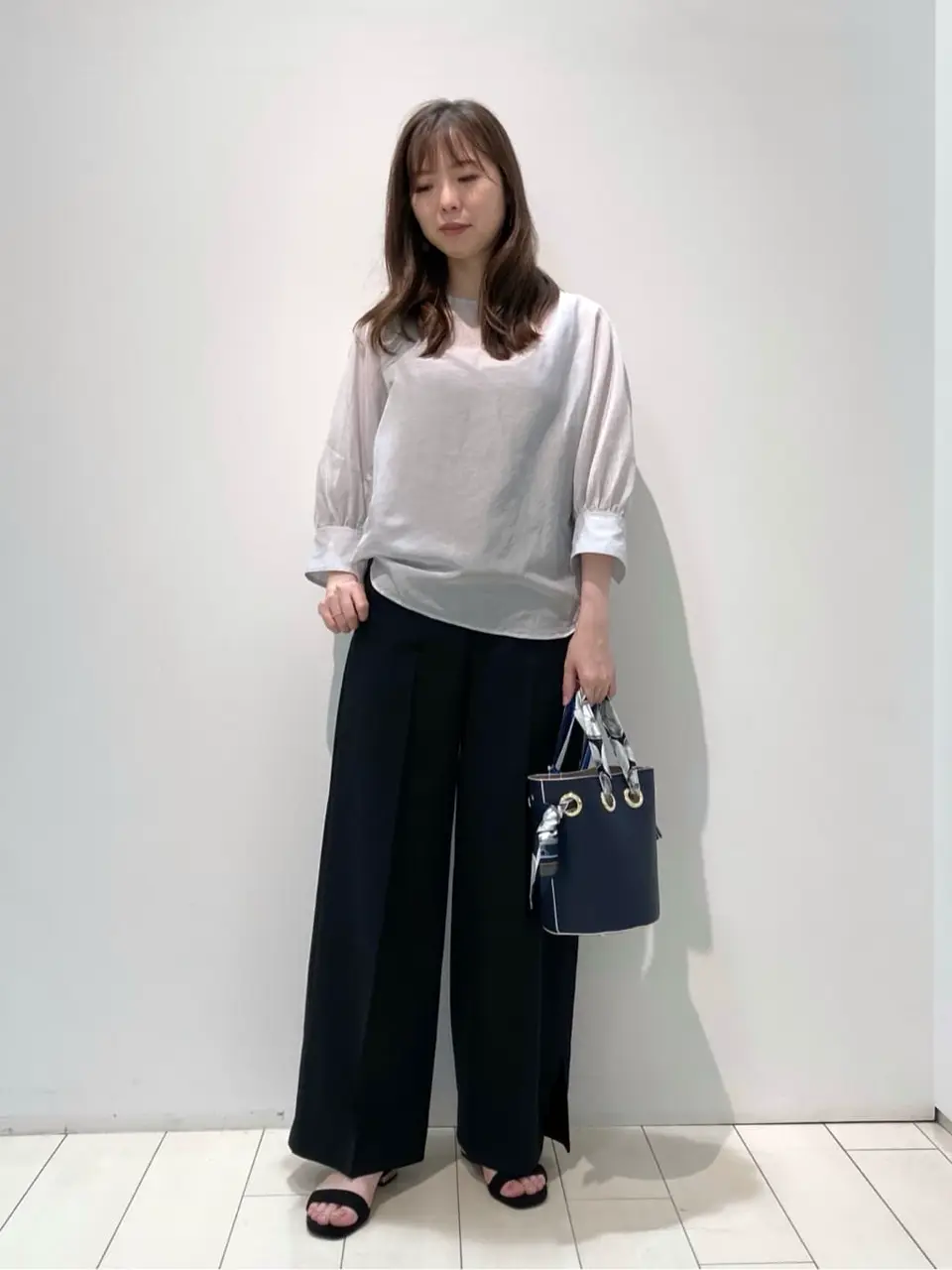  檀 コーディネート画像