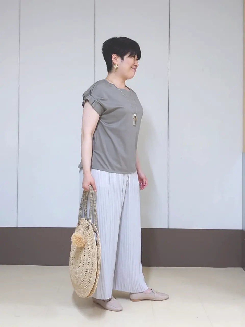 自由区 田中 コーディネート画像