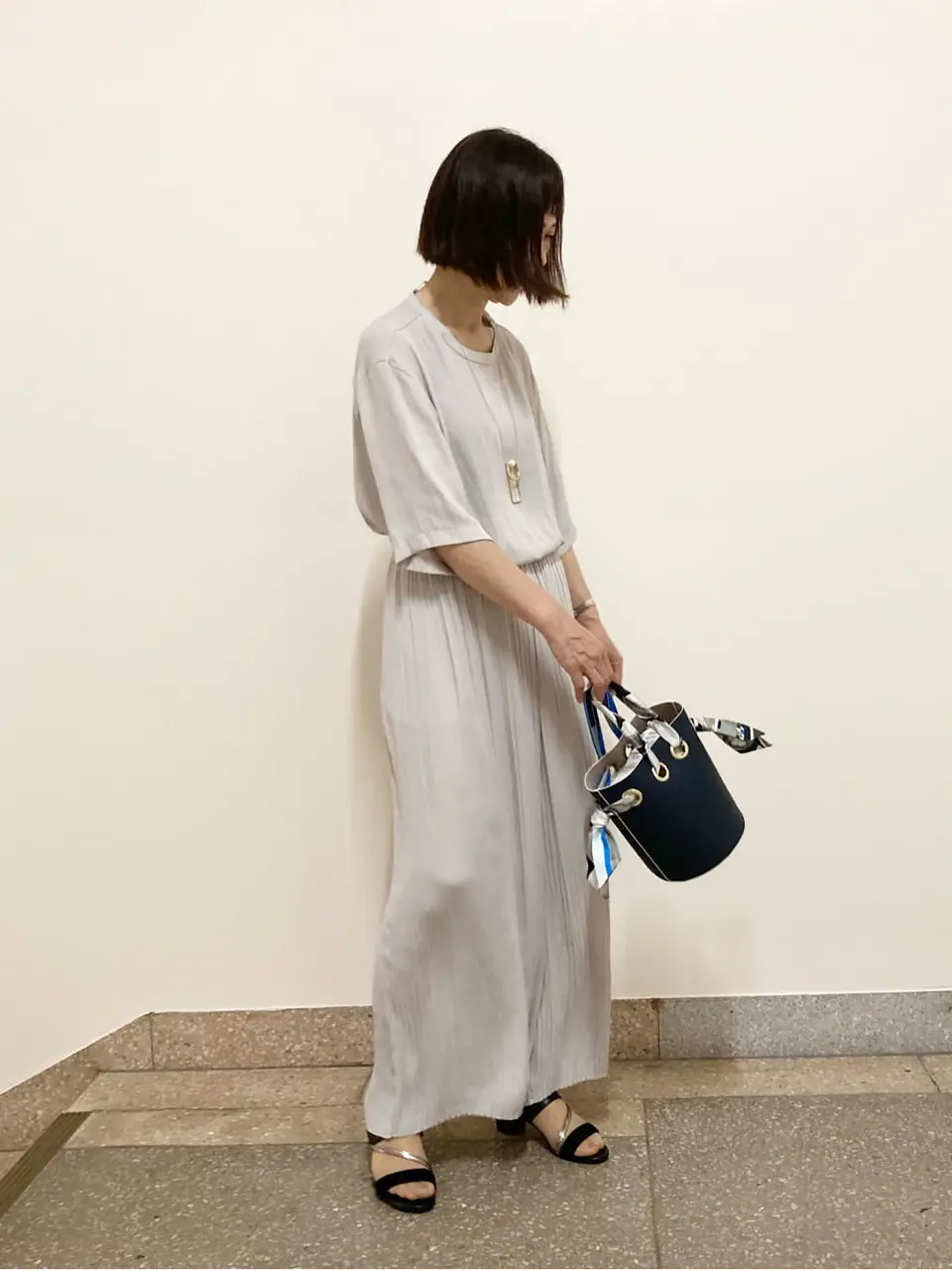 自由区 阿部 コーディネート画像